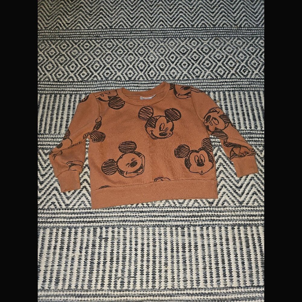 Disney Jr. Mickey Print Sweatshirt 18 Months